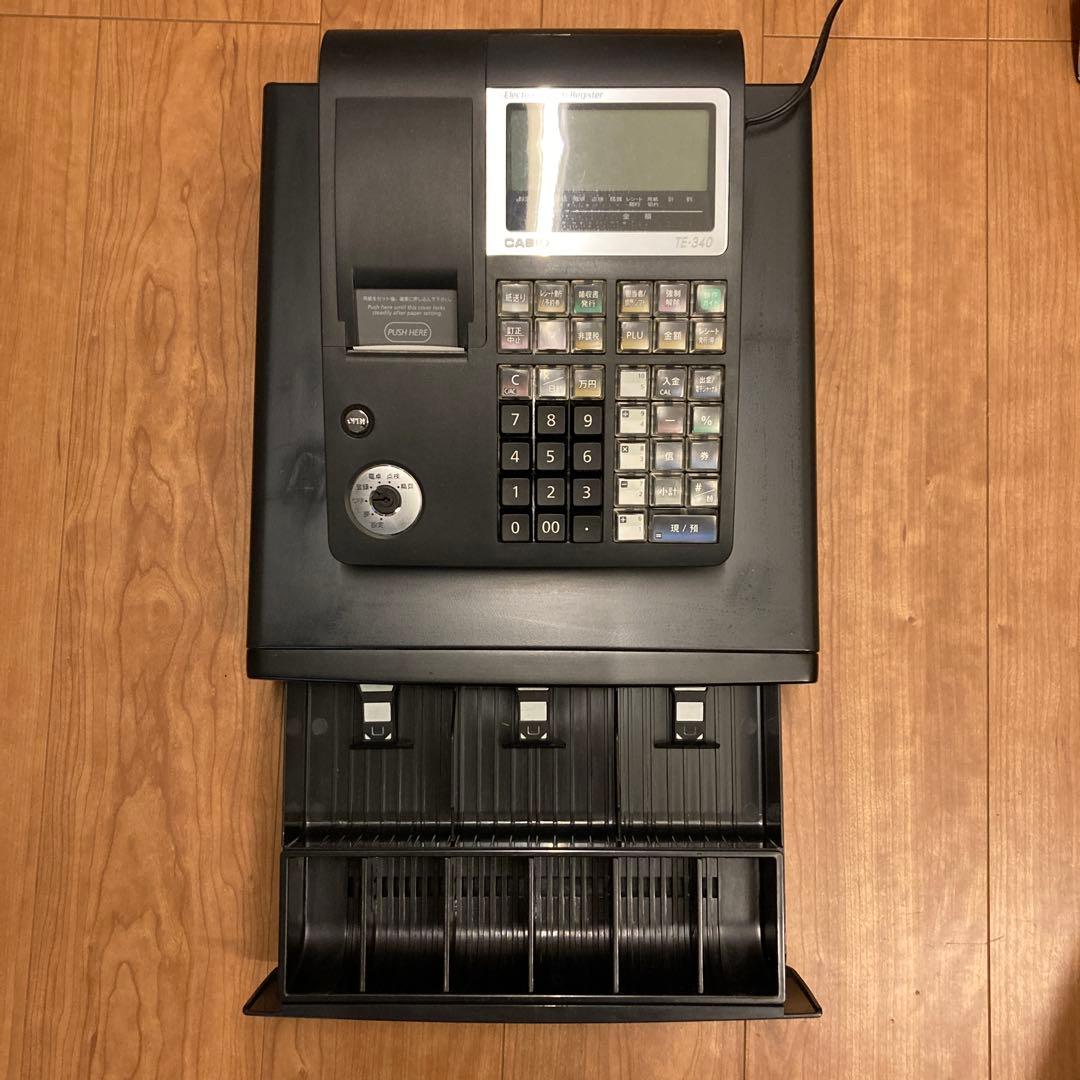 CASIO TE-340 キャッシュレジスター