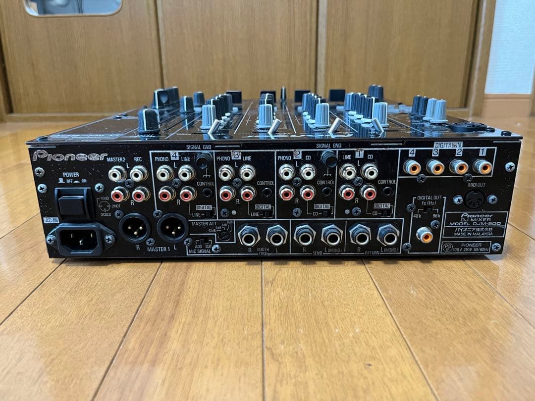 Pionner DJM-800 DJ mixer ミキサー