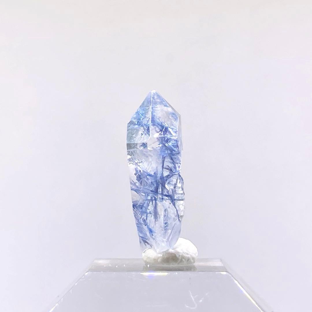 蛍*様 デュモルチェライトインクォーツ　原石　鉱物標本　天然石　水晶　956