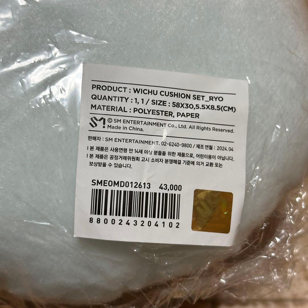 NCT WISH WICHU ウィチュ クッション　リョウ