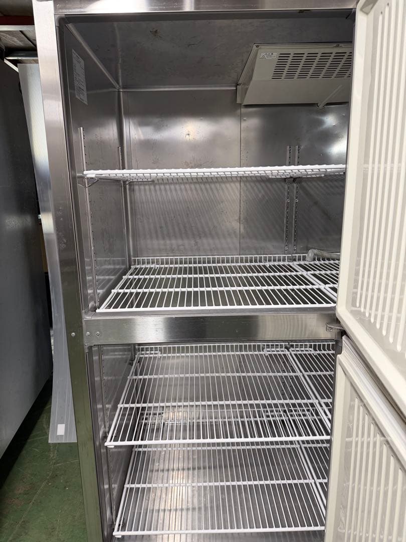 2019年 フクシマ縦型冷蔵庫 1500x800x1940