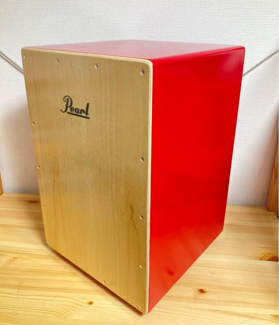 ☆良品 Pearl パール カホン ケース付き ジュニアサイズ 打楽器 ジュニア