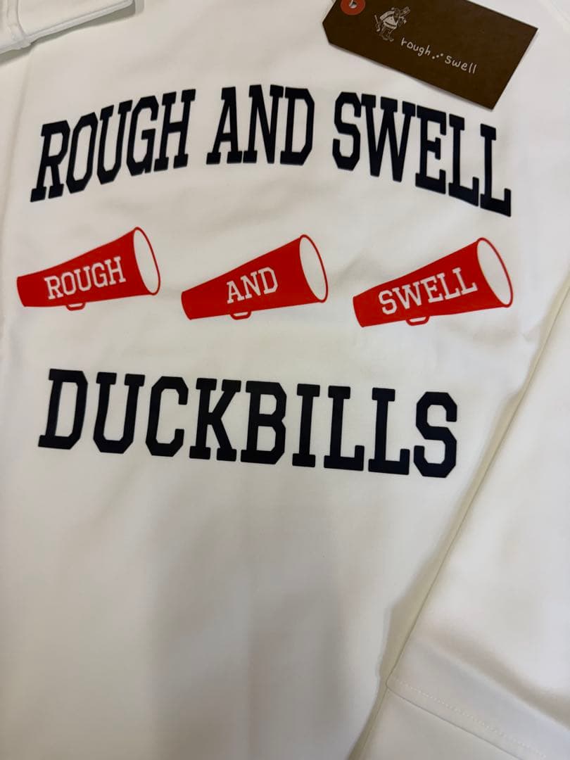 新品正規品【ROUGH&SWELL/L】ダンボールニット長袖カットソースウェット