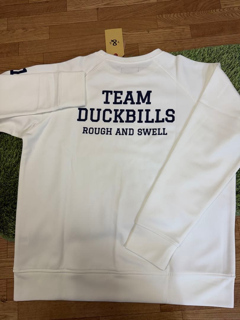 新品正規品【ROUGH&SWELL/L】ダンボールニット長袖カットソースウェット