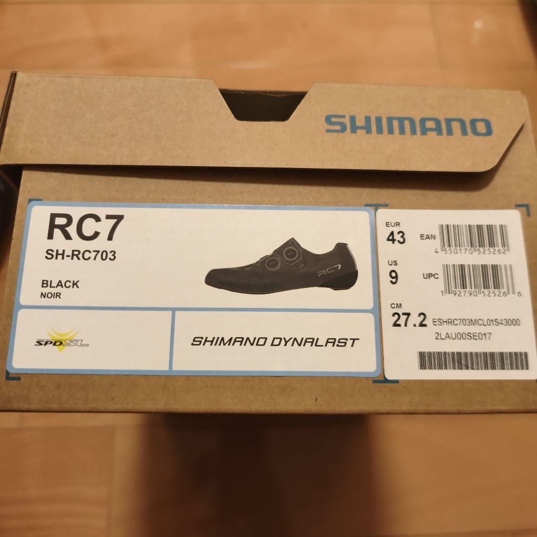 SHIMANO RC7 サイクリングシューズ 43