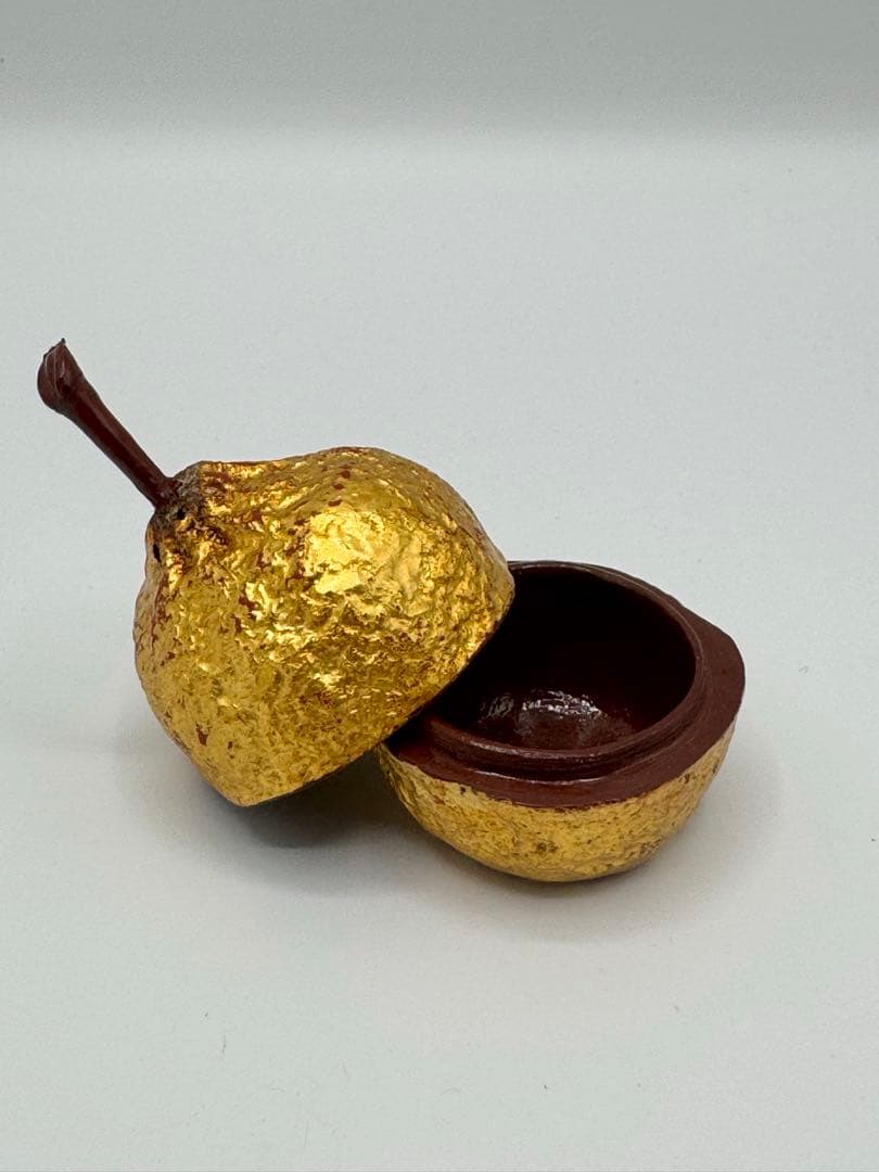 橙　香合　茶道具　香道具　漆　共箱