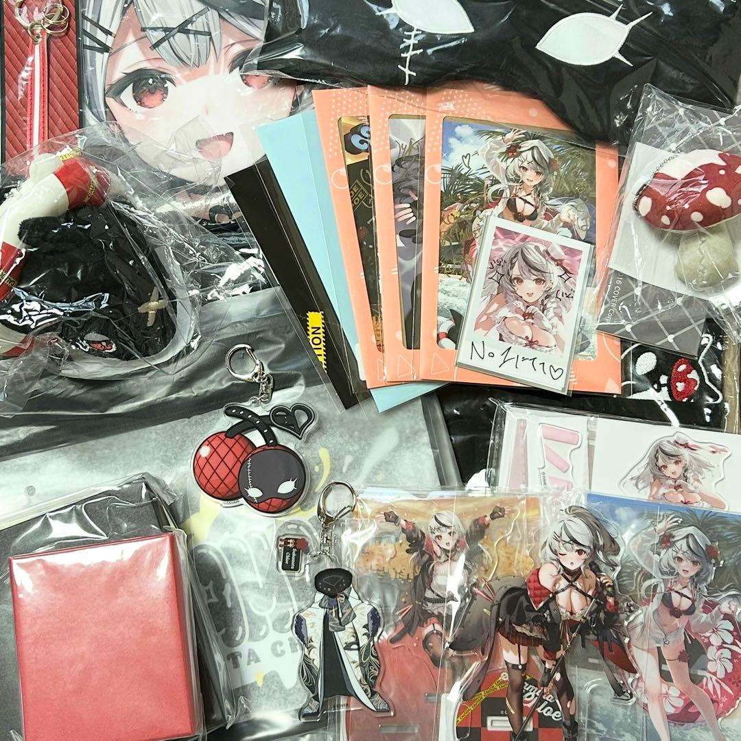 ホロライブ　沙花叉クロヱ　記念グッズまとめ売り