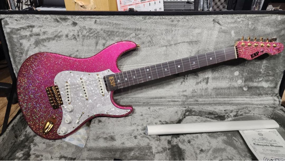 ラウルESP SNAPPER Ohmura Custom /R 新品同様