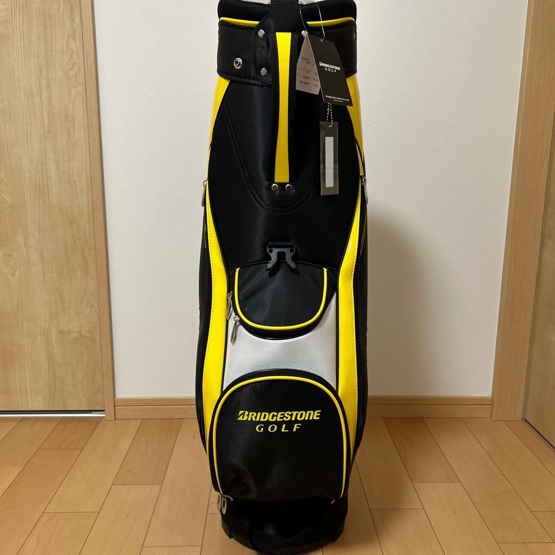 新品 BRIDGESTONE GOLF キャディバッグ CBG21 Y フード付