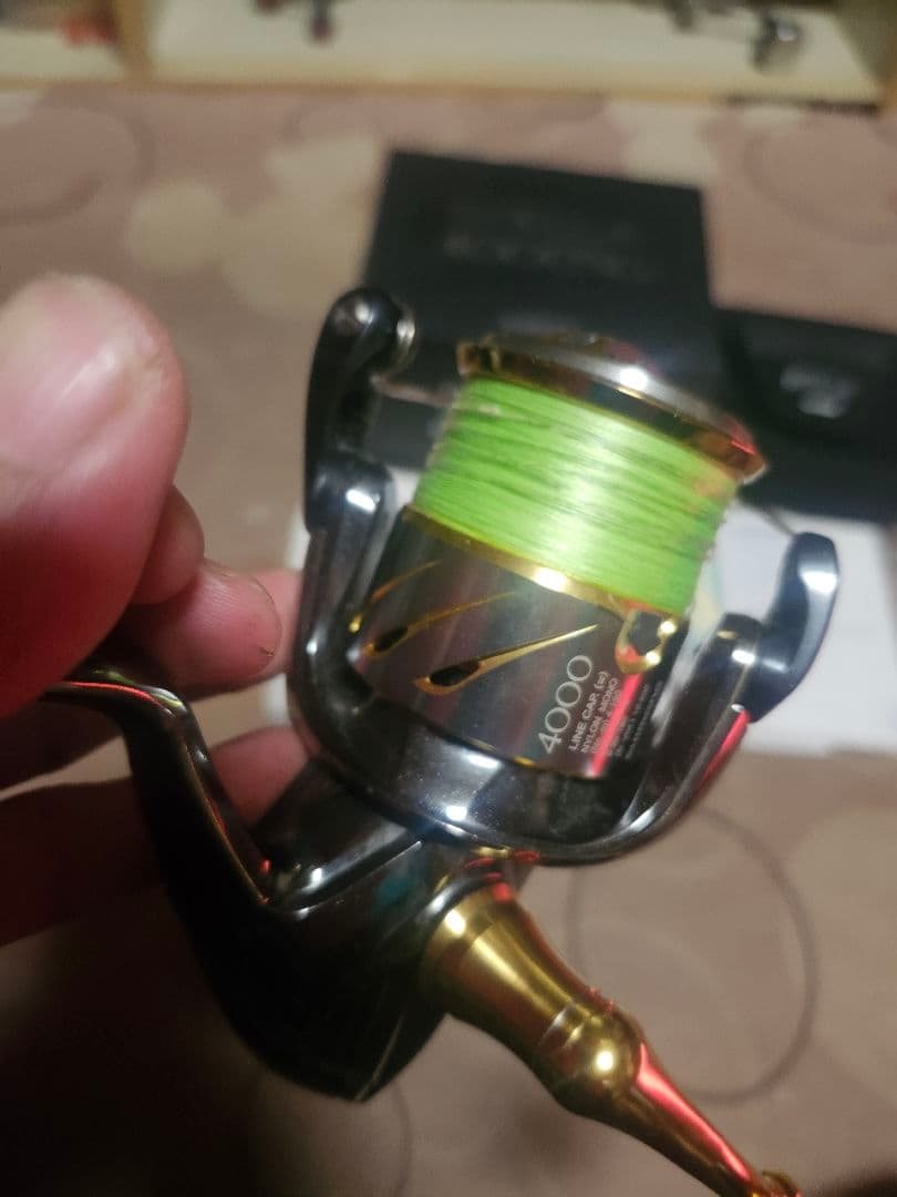 SHIMANO STELLA 4000XG 極上ライン付きOH済み未使用