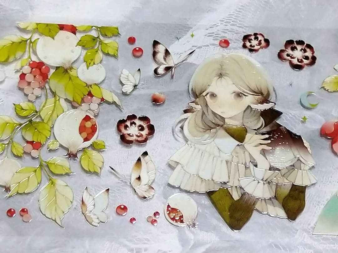 ✩再販✩J970＃幻想穿过森林另一章(水晶)切り売り海外人物マステ女の子