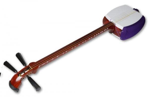 初心者向け★お稽古用 津軽三味線 ハードケース付き★本体 譜尺（勘所）シール付き