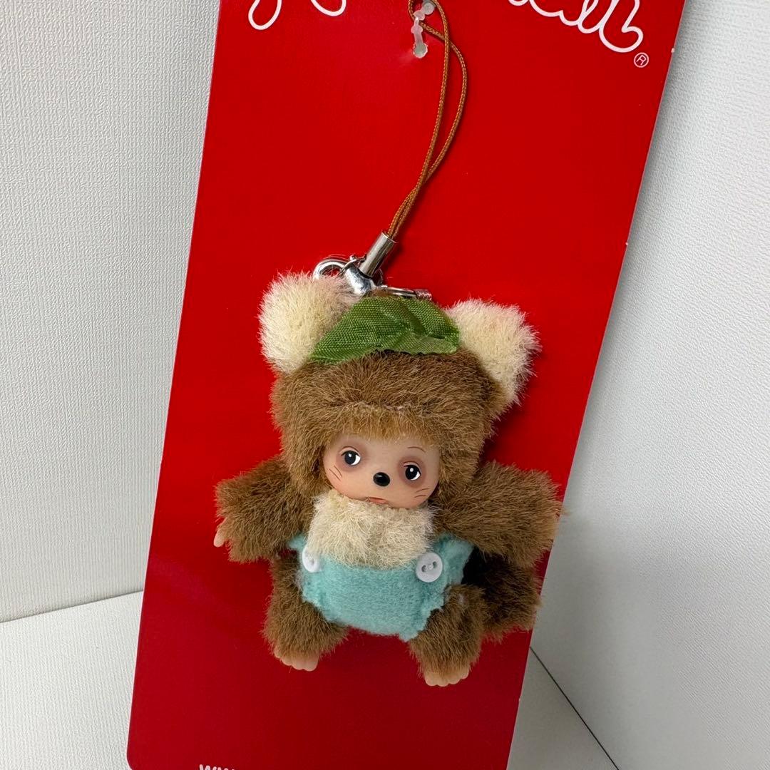 新品 EU限定 ベビチッチ タヌキ キーホルダー monchhichi 269