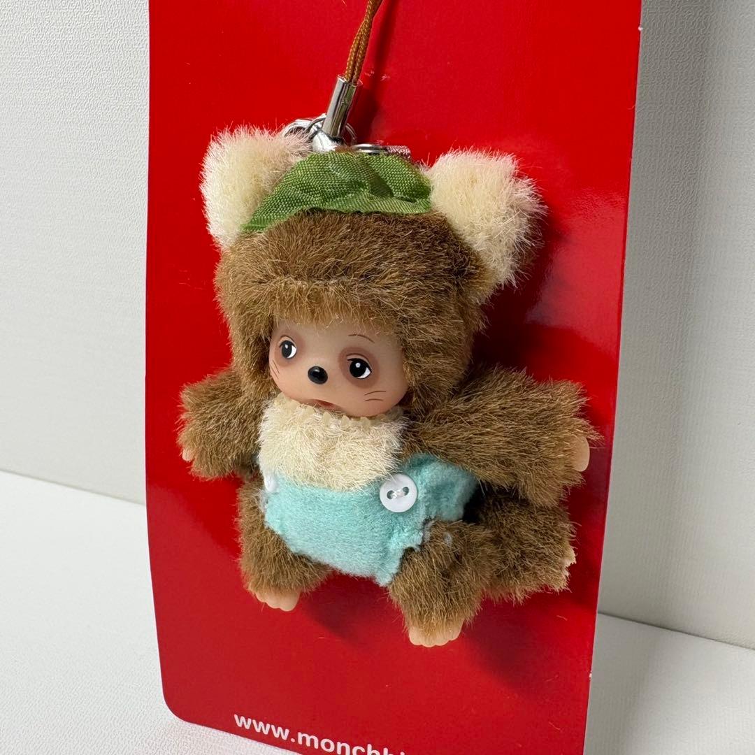新品 EU限定 ベビチッチ タヌキ キーホルダー monchhichi 269