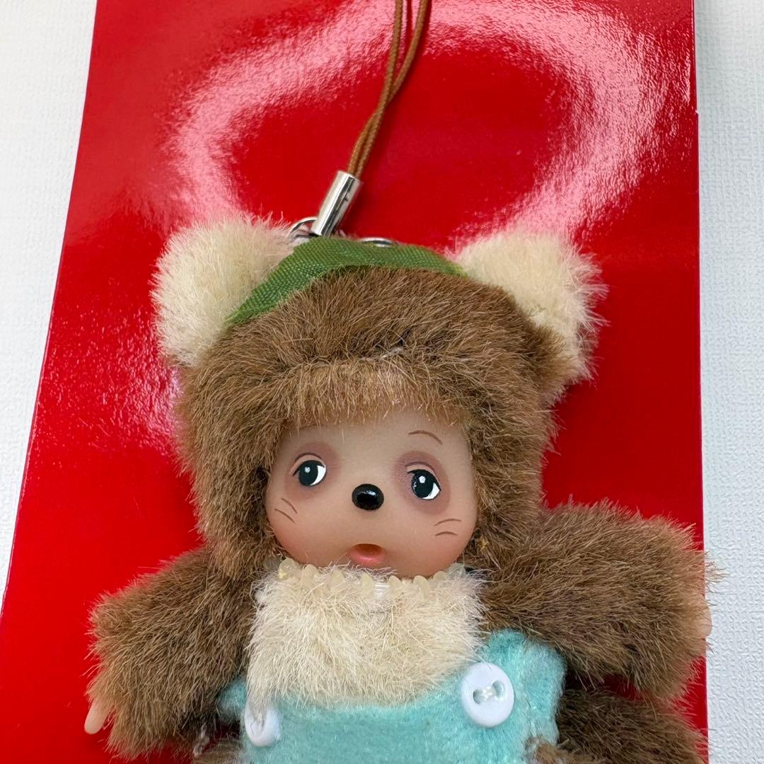 新品 EU限定 ベビチッチ タヌキ キーホルダー monchhichi 269