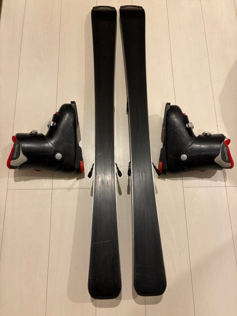 Nordica スキーセット 110センチバインディング、ブーツ21センチ付き