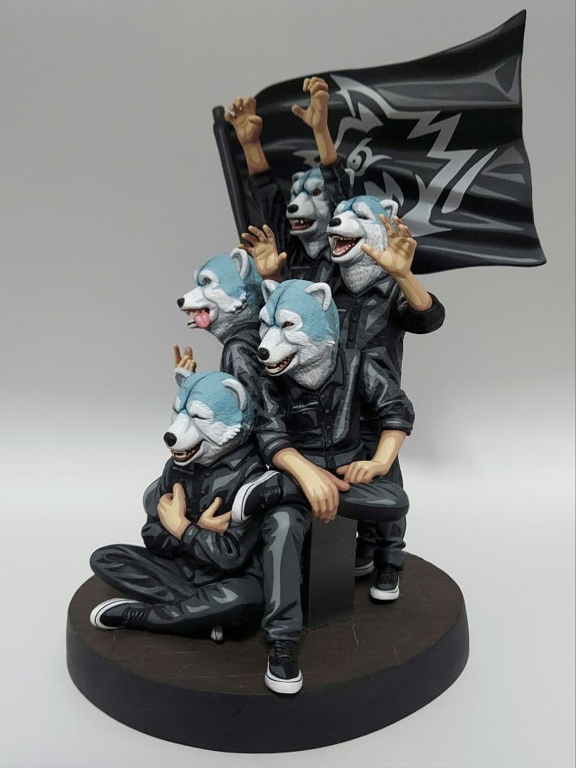 一番くじ　マンウィズ　A賞　フィギュア　二次元彩色　リペイント　箱付き