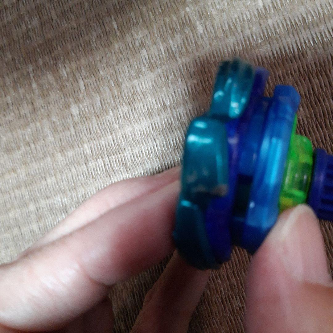 エアロペガサス 3-70A ダブルメタルコート ブルー × グリーン