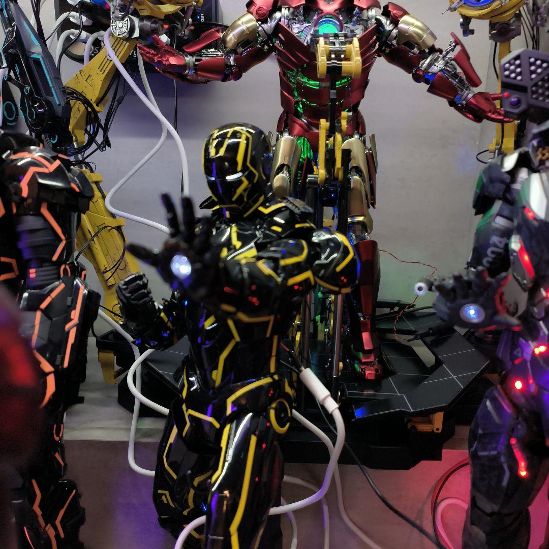 アイアンマン マーク6 ネオンテックイエロー　トイサピエンス限定 カスタム