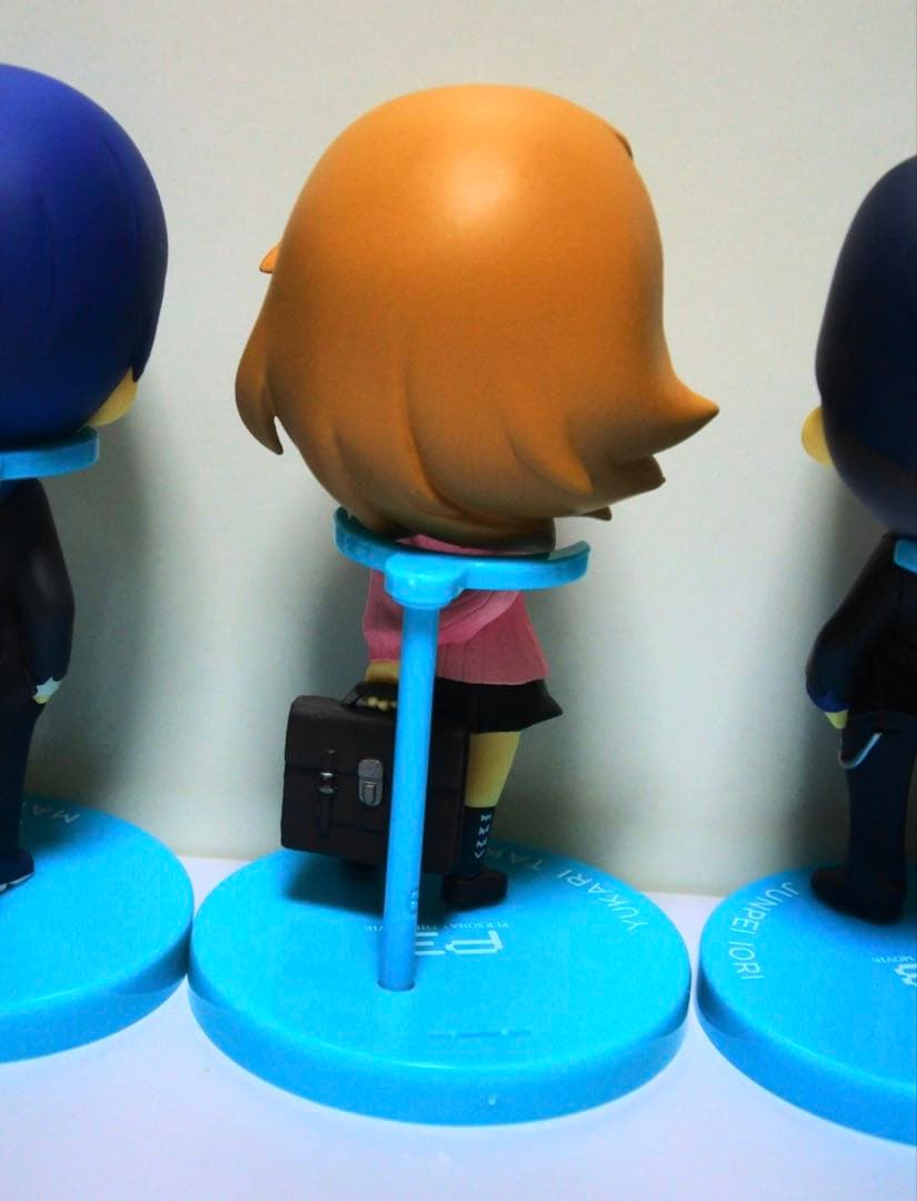 ペルソナ3 ハッピーくじ ちびフィギュア 結城理 岳羽ゆかり 伊織順平 真田明彦