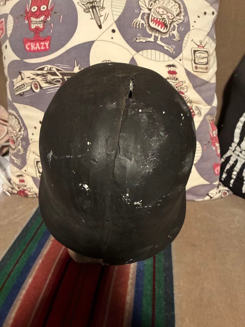 ビンテージ　スカル　髑髏　骸骨　貯金箱　インダストリアル　ネイバーフッド　レトロ