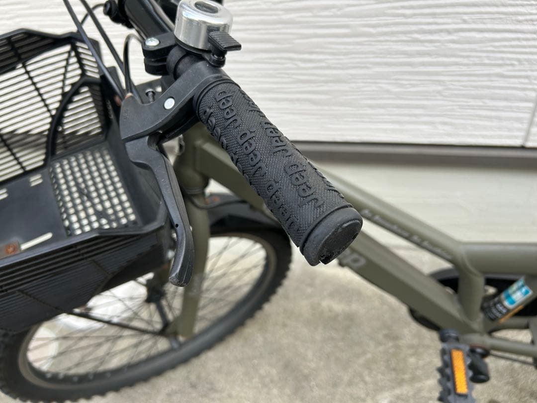 Jeep キッズバイク 22インチ オリーブグリーン【現地引き取り限定】京都市