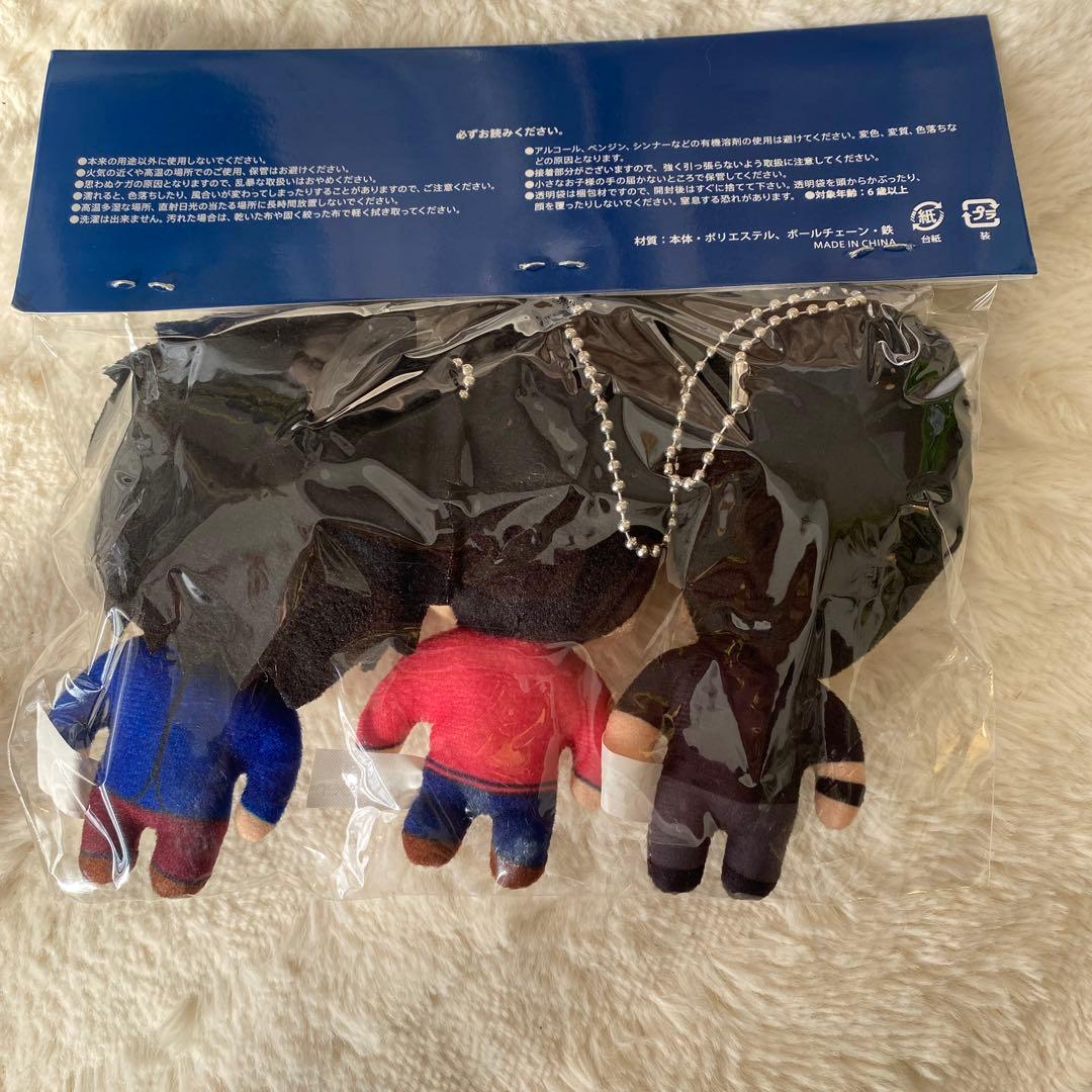 【値下不可】back number メンバーぬいぐるみキーホルダーセット　新品