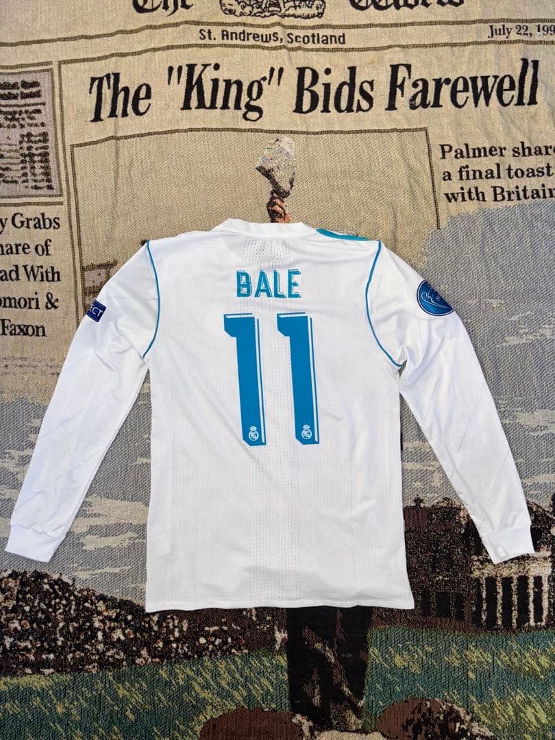 レアル・マドリードユニフォーム　ガレス・ベイル