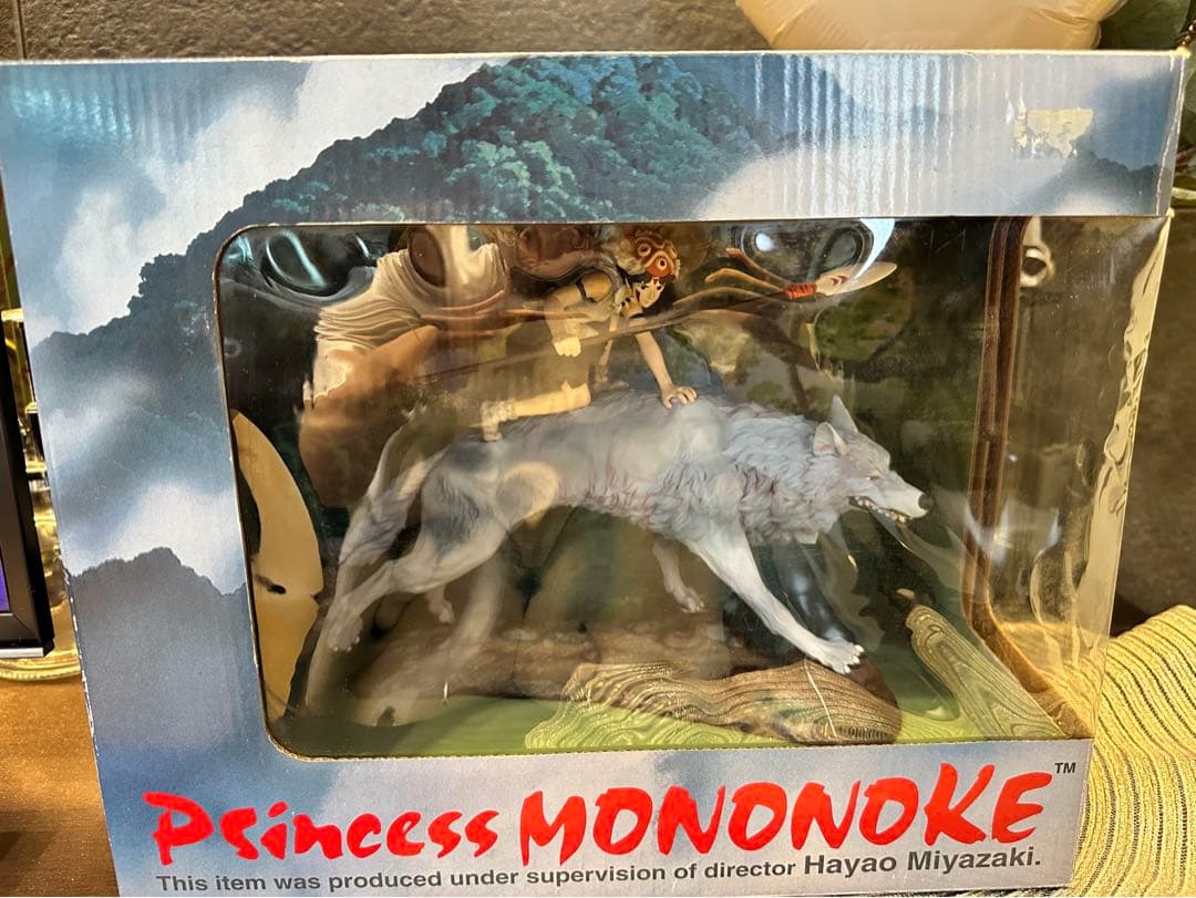 もののけ姫　サンと犬神　コミニカ　メモリアルコレクションフィギュア