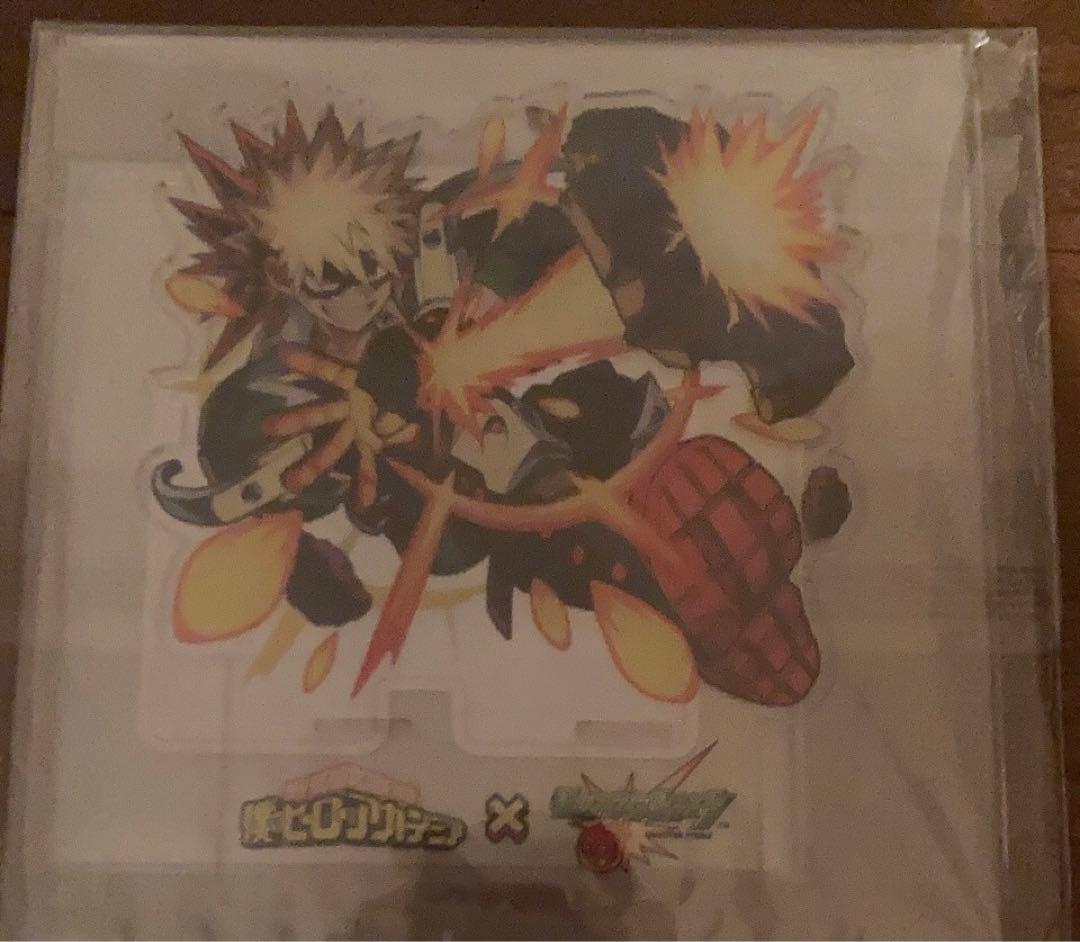 爆豪勝己　モンスターストライク　スマホスタンド　僕のヒーローアカデミア　ヒロアカ
