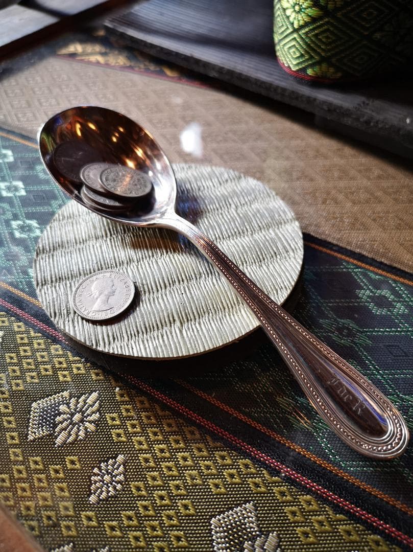 Tiffany & Co Serving Spoon ✕畳コースター✕スタンプ他