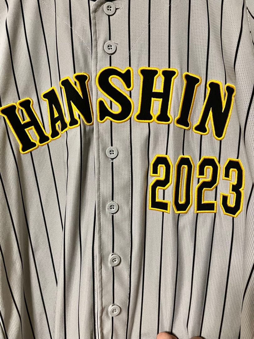 激レア　阪神タイガース 優勝 ユニホーム 日本一　公式ユニホーム　ビジター