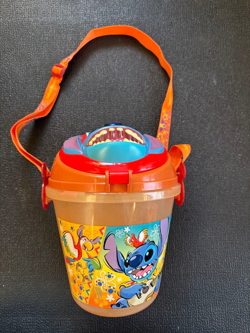 【美品】スティッチ ポップコーンケース