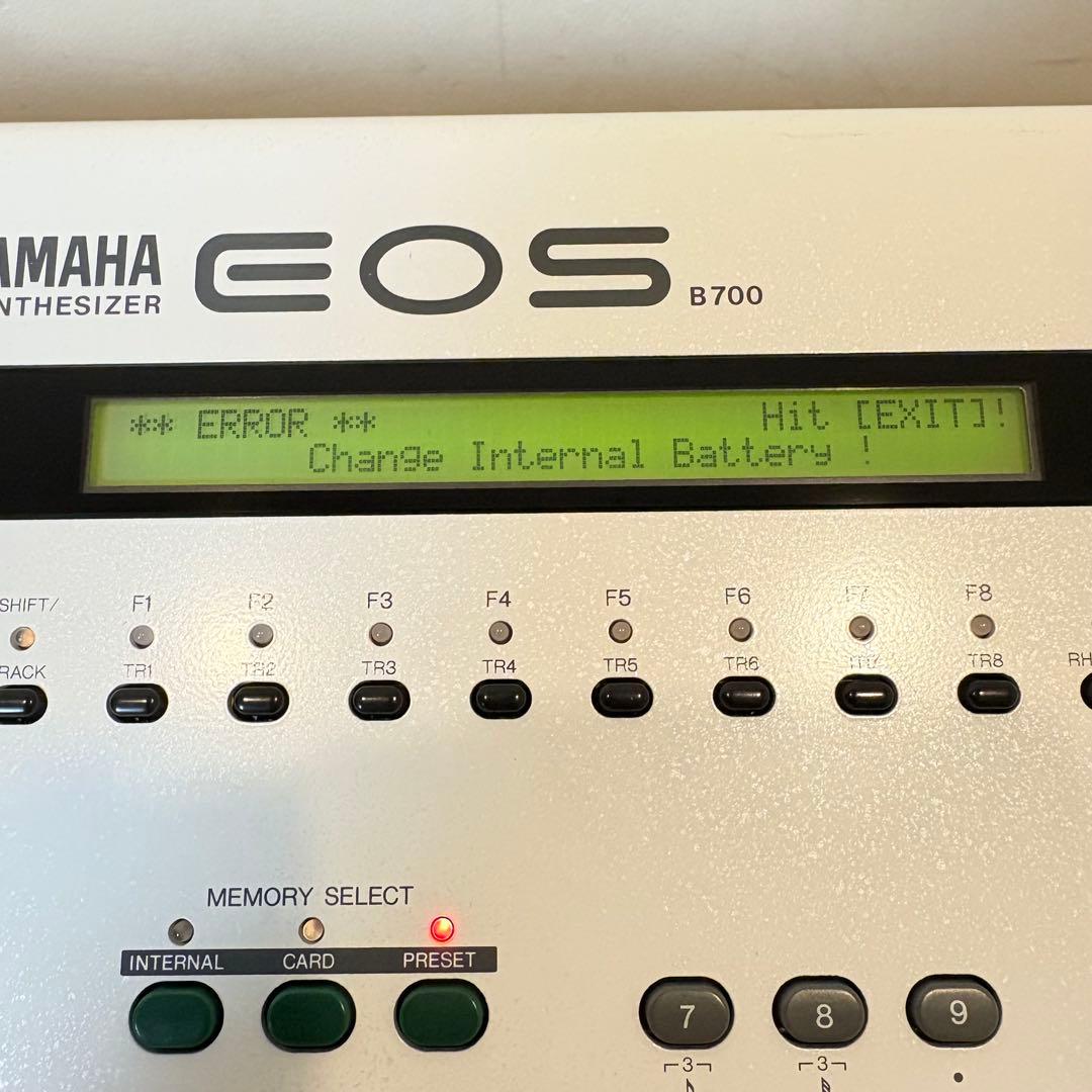 【動作良好・ケース付属】YAMAHA シンセサイザー EOS B700