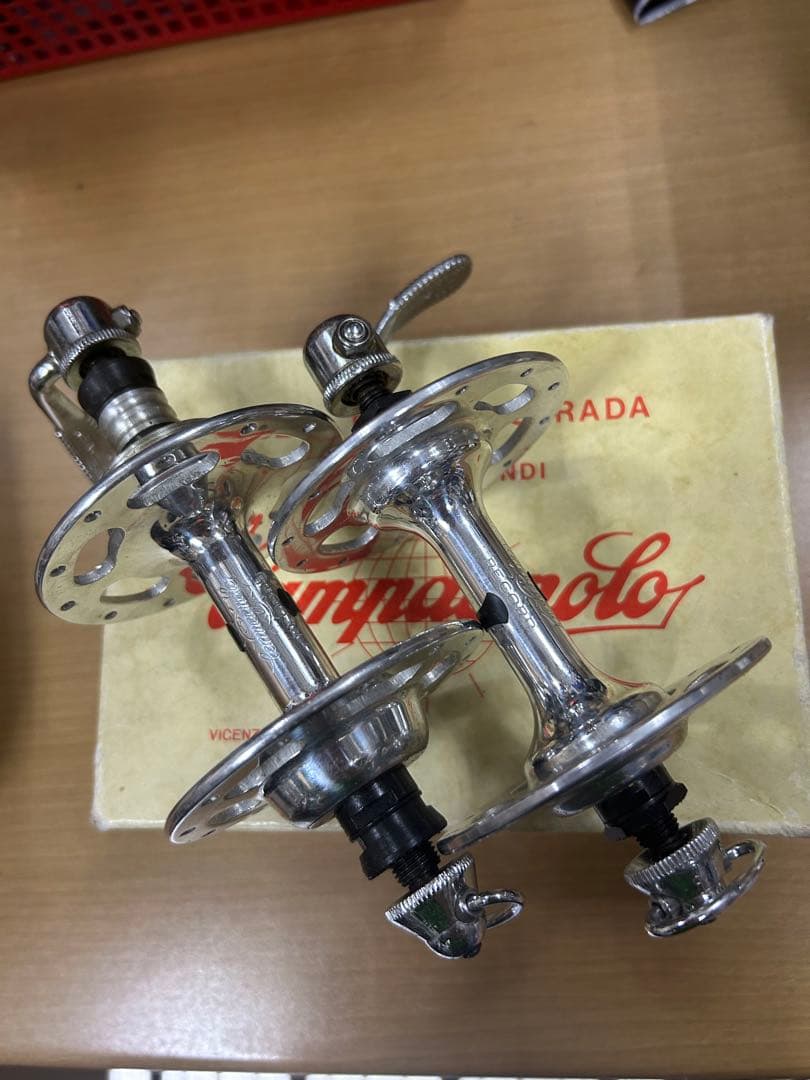 CAMPAGNOLO RECORD 前後ハブ ラージフランジ 24穴