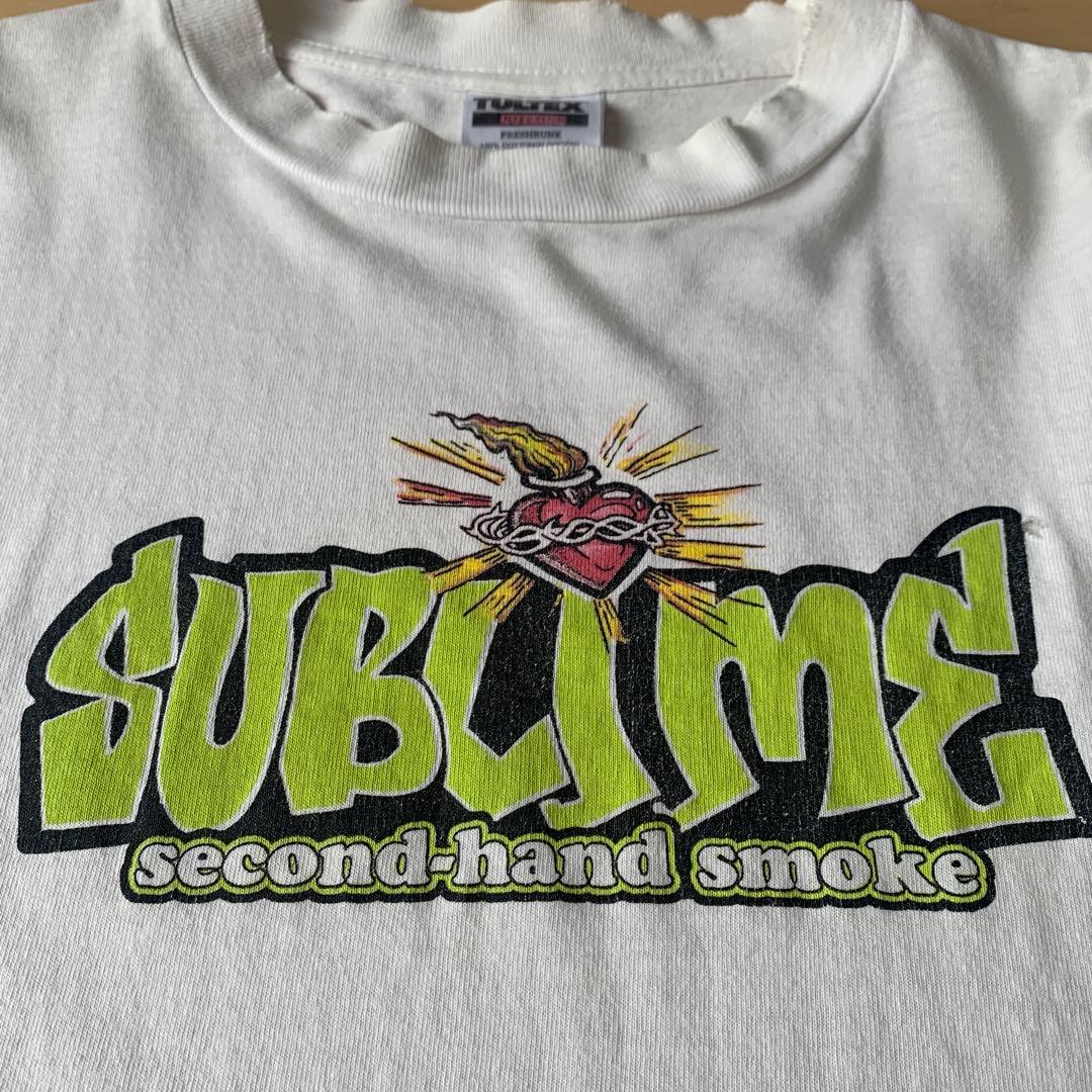 Sublime second-hand smoke バンド Tシャツ XL