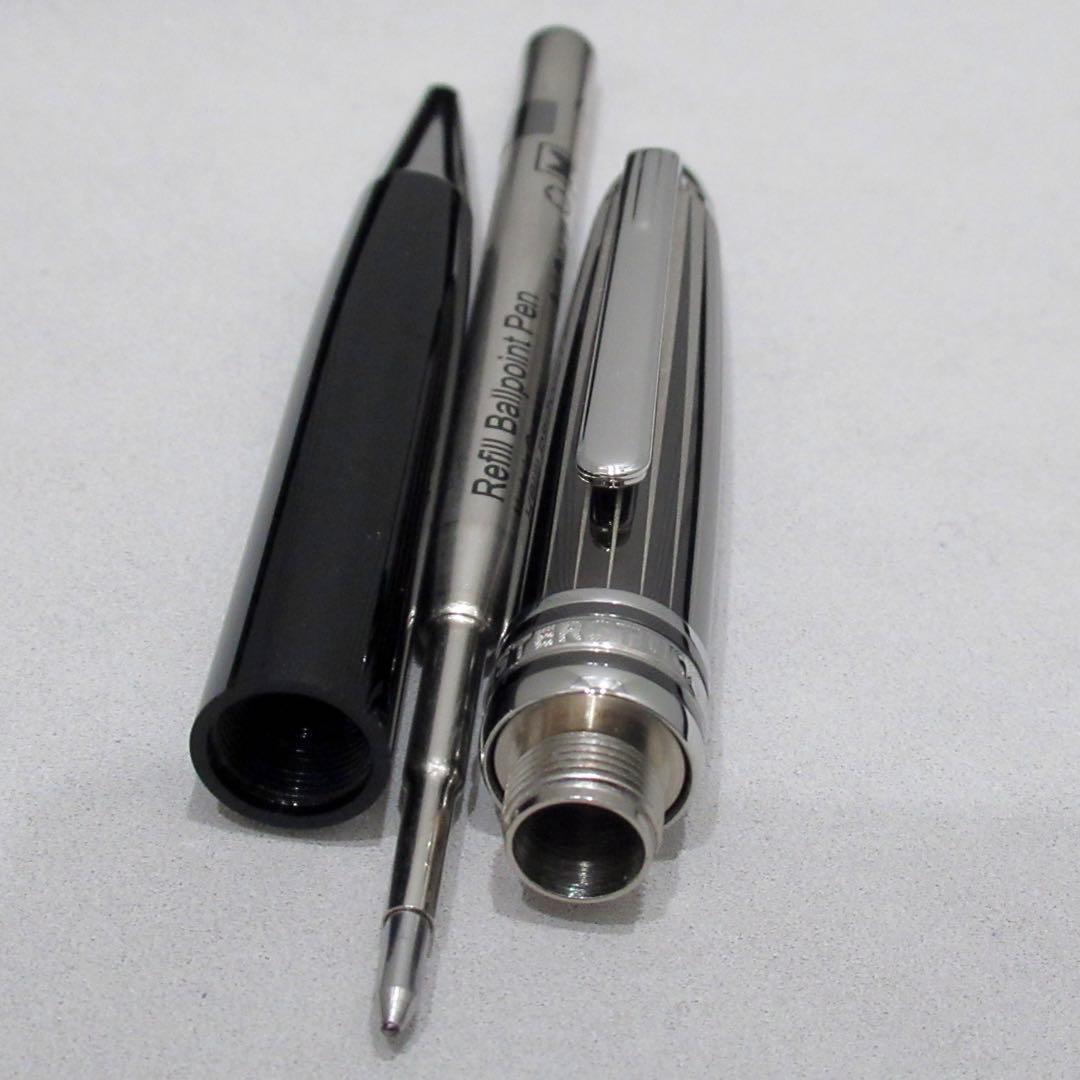 モンブラン ボールペン 164 ソリテール ブラック&ホワイト 101406