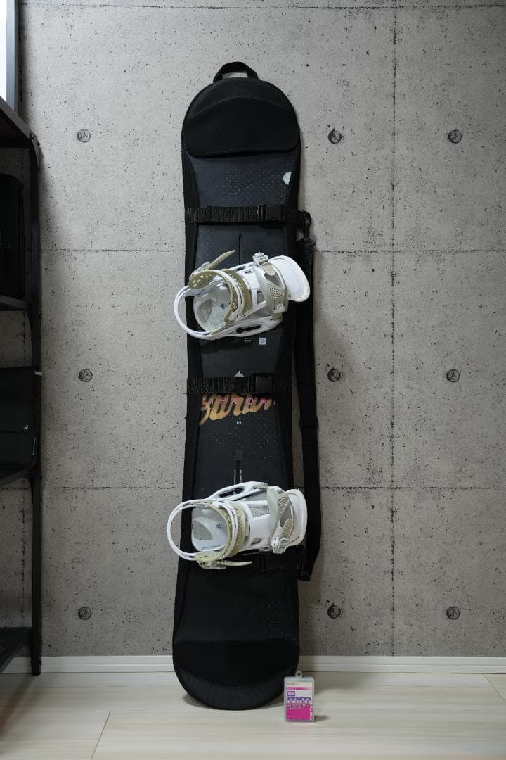 Burton スノーボード ブラック ビンディング付き