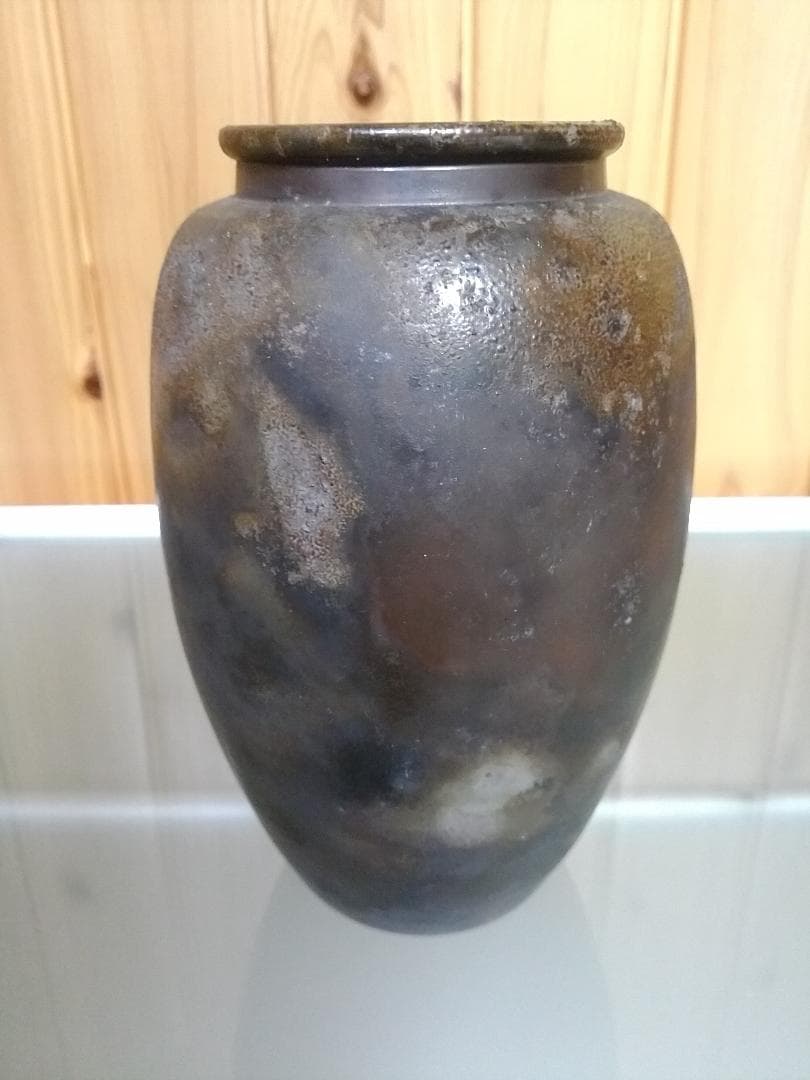 陶古　備前焼　小西陶古　壺　つぼ　花器　花入れ　フラワーベース