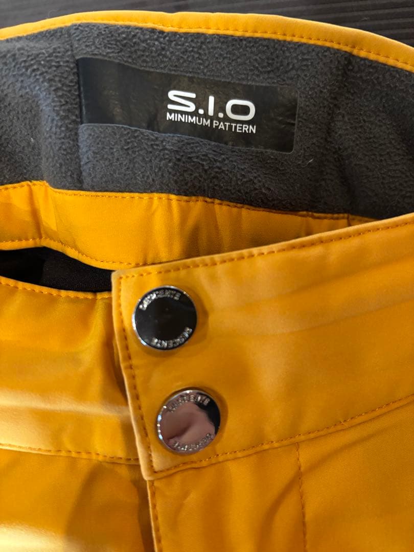 DESCENTE スキーウェア ネイビー/イエロー