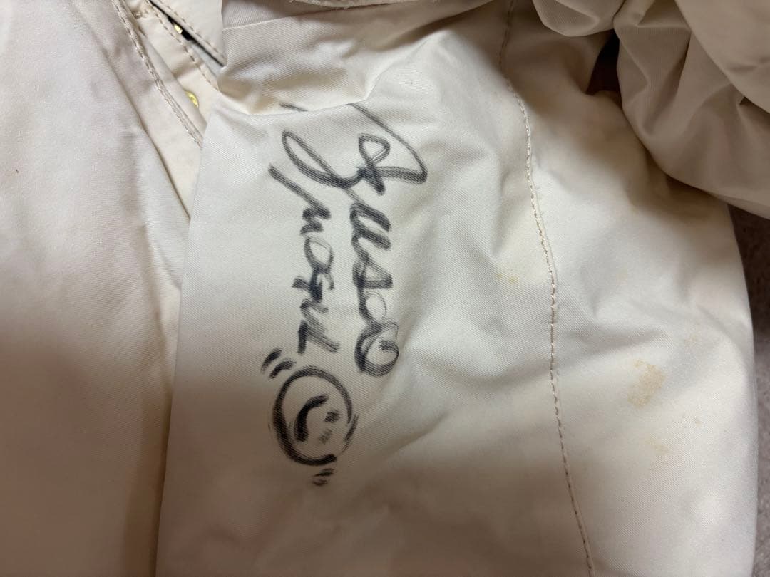 限定品　上村愛子直筆サイン入りウェア　長野オリンピック　1点物