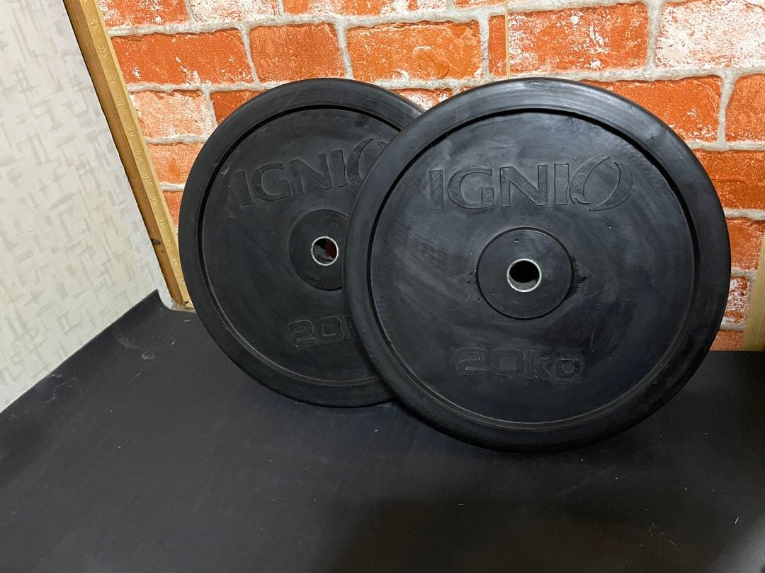 IGNIO(イグニオ)ラバープレート  20KG (1枚)穴径28mm ①