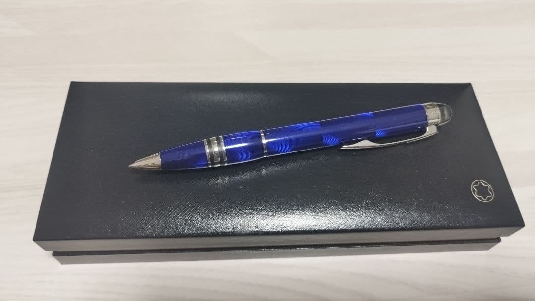 モンブラン　スターウォーカー　クールブルー　ブルー　ボールペン　廃盤品
