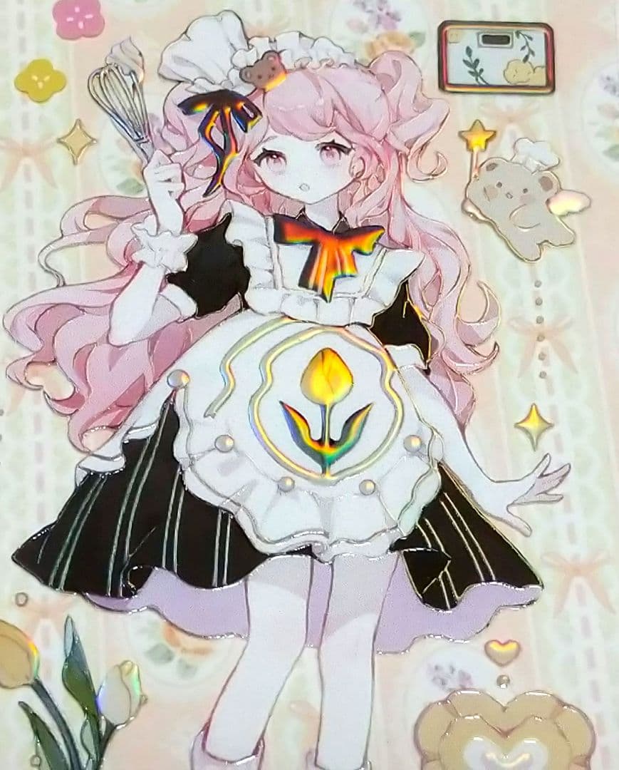 ☆SALE☆J216＃晚安(虹光)切り売り海外人物マステ女の子