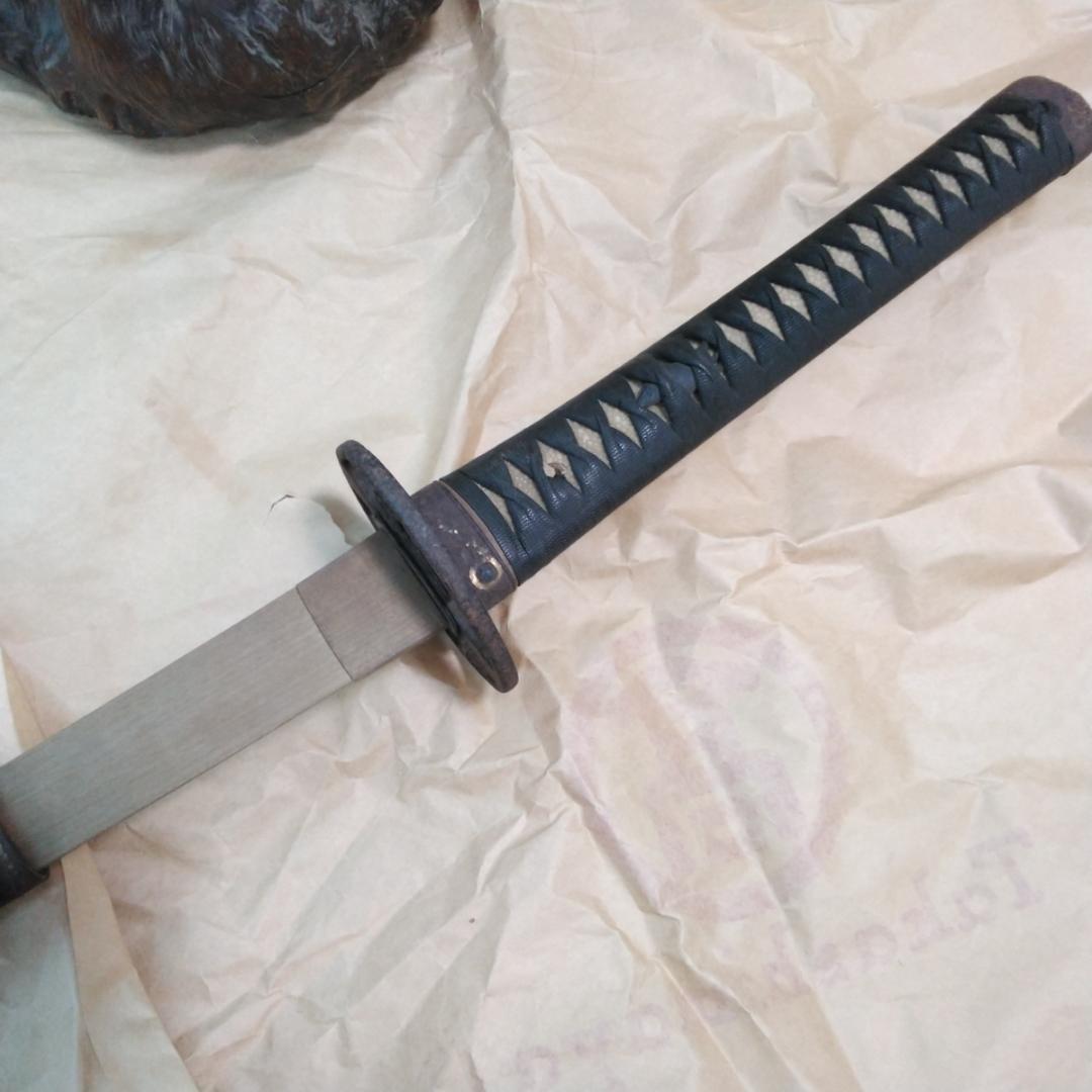 竹光刀剣　透鉄鍔　模造刀　木刀　昭和レトロ　剣　日本刀