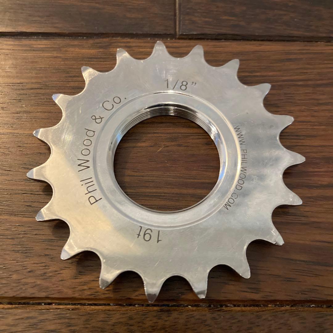 Phil Wood 19t コグ 厚歯1/8\