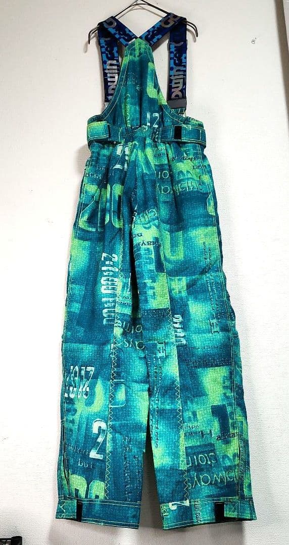 ​【極希少/レトロ】ゴールドウイン スキーウェア 上下セット M 総柄 90s