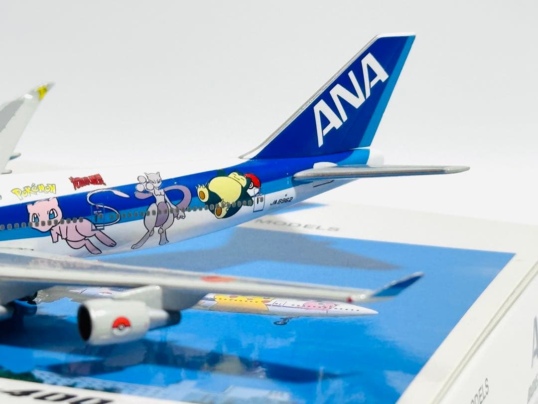 全日空商事 1/500 B747-400 ポケモンジェット NH50029
