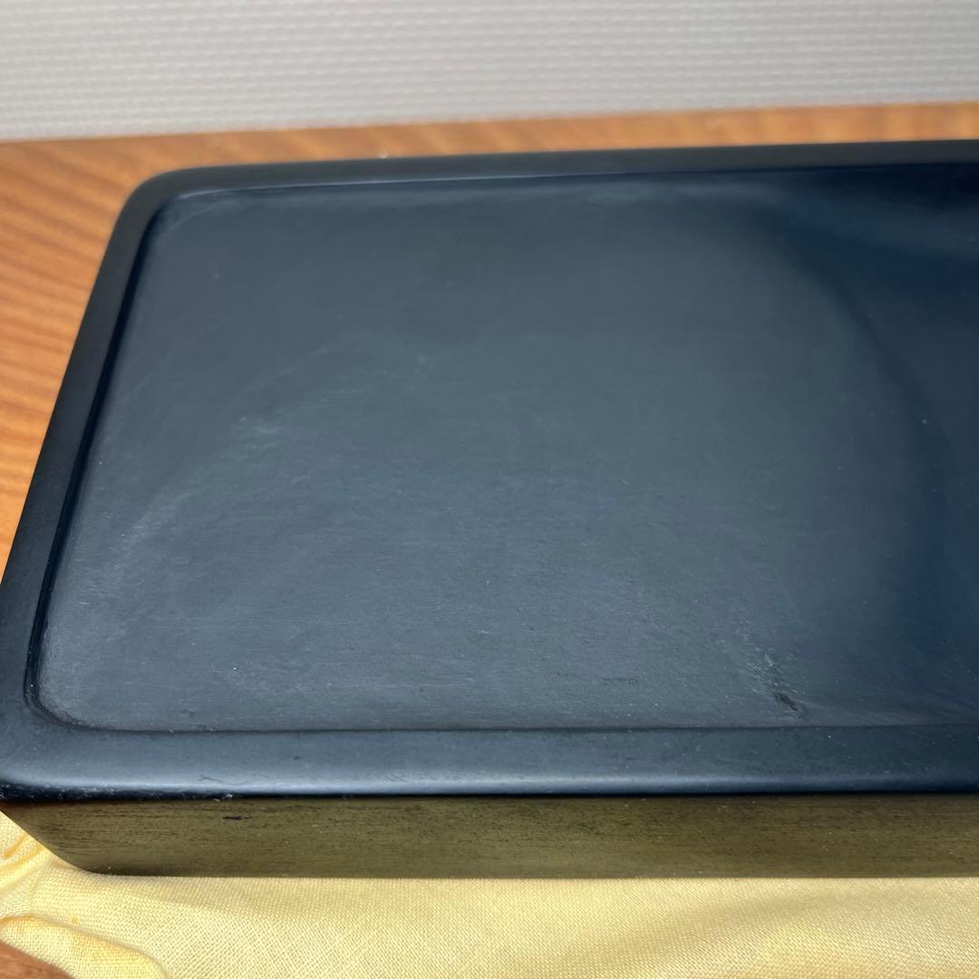 ⭕️LY r a⭕️新品美品　甲州銘石　雨畑　芳龍硯　芳龍閣鑑製　 小四六特殊