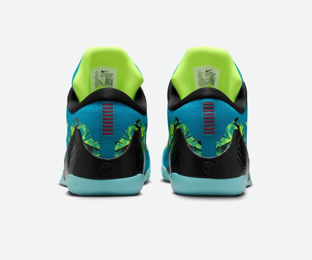 コービー9エリートLOW プロトロ Neo Turquoise and Volt